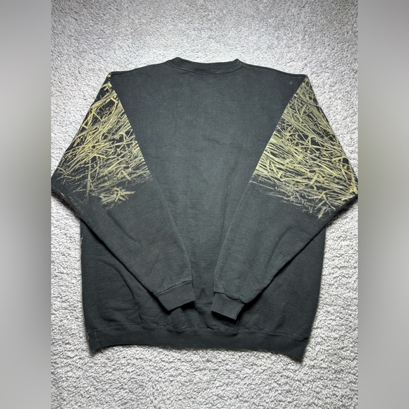 Vintage Radical Nature Sweatshirt Mens XXL Tiger Realistic Nature Crewneck Print - Picture 4 of 4